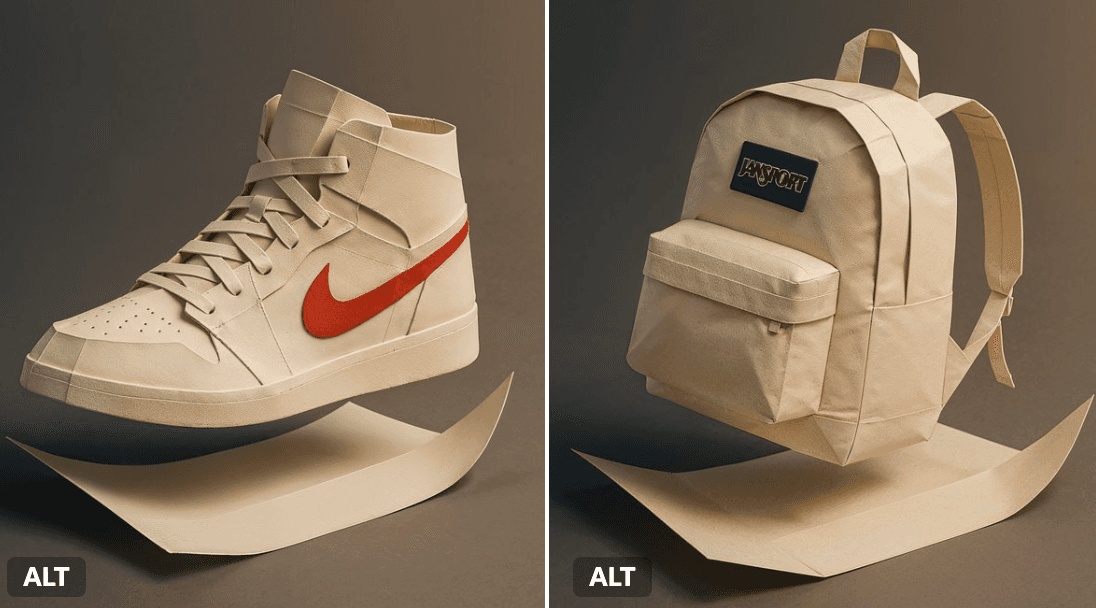 Estilo gráfico plano en papel