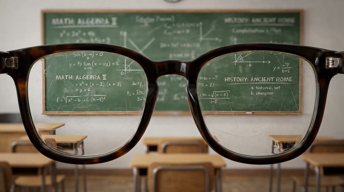 一个近视人的视角