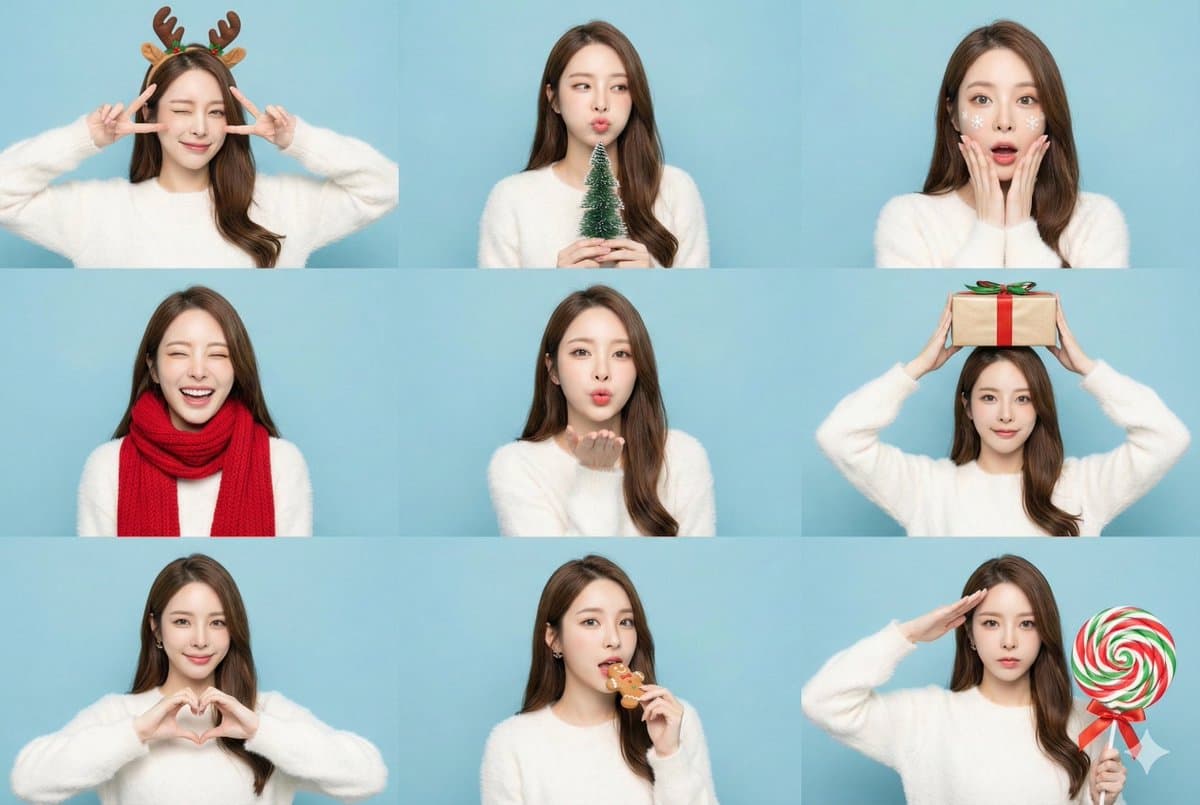 Christmas Special - Limited Edition Christmas Photo Booth, 9-Frame Sweetness Overload Christmas Special - Limited Edition Christmas Photo Booth, 9-Frame Sweetness Overload